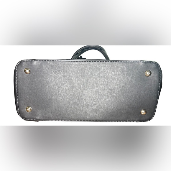 Vessel Signature 2.0 Black Tote Bag Leather Purse Large Travel Case NFL Logo - Picture 8 of 10